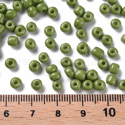 Baking Paint K9 Glass Seed Beads&nbsp;SEED-S003-K9-1