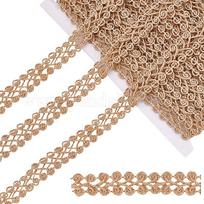 Braided Jute Ribbon&nbsp;OCOR-WH0079-21A-1