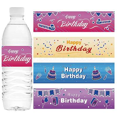PARTY BREEZE Silver Golden Black Happy Birthday Decoration Kit Combo