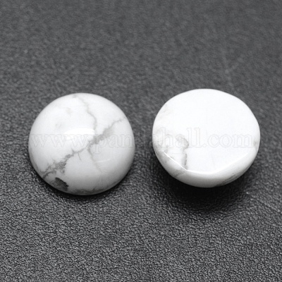 Synthetic Howlite Cabochons&nbsp;G-E492-H-12-1