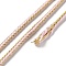 14M Two Tone Polyester Braided Cord, Round, Pink, 2.5mm, about 15.31 Yards(14m)/Roll