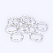 Tibetan Style Linking Rings, Circle Frames, Lead Free and Nickel Free, Antique Silver Color, 22x1.5mm, about 18.5mm inner diameter