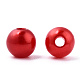 Spray Painted ABS Plastic Imitation Pearl Beads&nbsp;OACR-T015-05A-13-1