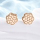 Brass Stud Earrings&nbsp;EJEW-D288-15G-4