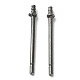 Titanium Stud Earring Findings&nbsp;FIND-R096-02B-P-1