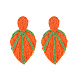 Raffia Stud Dangle Earrings&nbsp;WG204BE-02-1