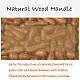 Brass Wax Seal Stamp with Handle&nbsp;AJEW-WH0184-0171-3