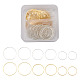 Brass Linking Rings&nbsp;KK-YS0001-03-1
