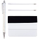 Plastic Creative Teardrop Pattern Ball Pens&nbsp;AJEW-GF0004-63C-1