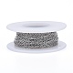 Tarnish Resistant 304 Stainless Steel Cable Chains&nbsp;CHS-F007-01P-A-5