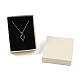 Cardboard Paper Jewelry Storage Boxes with Sponge&nbsp;CON-P023-01D-02-3