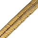 Electroplated Non-magnetic Synthetic Hematite Beads Strands&nbsp;G-G089-A02-04-1