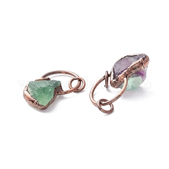 Natural Fluorite Pendants&nbsp;G-M383-26B