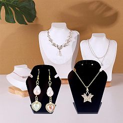 Acrylic Necklace and Earring Displays&nbsp;ODIS-WH0007-12