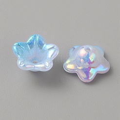 Opaque Acrylic Bead Caps&nbsp;SACR-TAC0007-02A