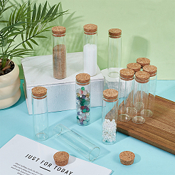 15Pcs Mini High Borosilicate Glass Bottle Bead Containers&nbsp;BOTT-OC0001-01
