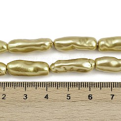 Electroplated Glass Beads Strands&nbsp;GLAA-H039-03C
