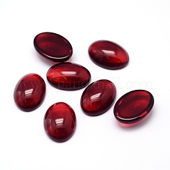 K9 Glass Cabochons Oval Flat Back Cabochons&nbsp;GGLA-L002B-01