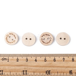 Wooden Buttons&nbsp;BUTT-K007-08A