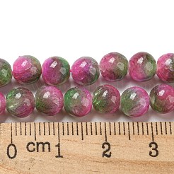 Dyed Natural White Jade Beads Strands&nbsp;G-F764-01C