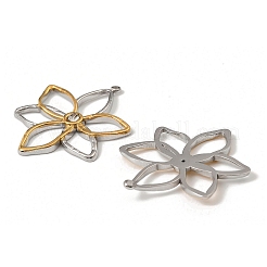 304 Stainless Steel Rhinestone Pendants&nbsp;STAS-T068-70GP