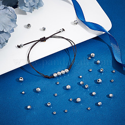36Pcs 3 Style 201 Stainless Steel Beads&nbsp;STAS-UN0045-50
