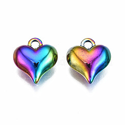 Rainbow Color Alloy Pendants&nbsp;PALLOY-N163-110-NR