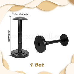 Plastic & Alloy Dome Shaped Stem Hat Rack&nbsp;AJEW-WH0871-03B