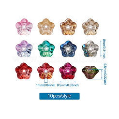Electroplate Glass Beads&nbsp;EGLA-TA0001-05