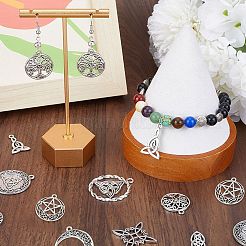 36PCS 9 Style Alloy Pendants&nbsp;TIBE-SC0007-20