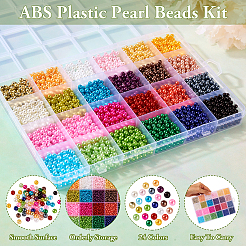 ABS Plastic Beads&nbsp;KY-TAC0013-03