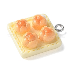 Opaque Resin Pendants&nbsp;RESI-S019-02B