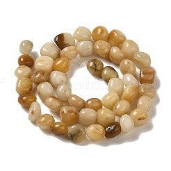 Natural Topaz Jade Beads Strands&nbsp;G-B078-D28-01