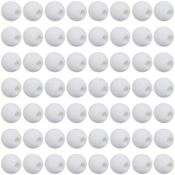 5 Strands Synthetic Lava Rock Round Beads Strands&nbsp;G-PA0002-40