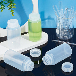 Plastic Empty Refillable Wide-mouth Bottle&nbsp;AJEW-WH0314-610B