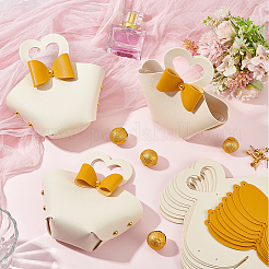Foldable Imitation Leather Wedding Candy Bags&nbsp;CON-WH0089-54A