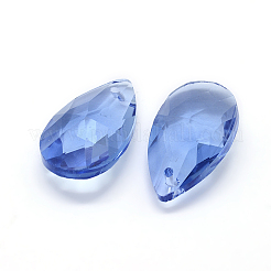 Faceted Glass Pendants&nbsp;LS-GLAA-F069-L-A12