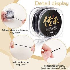 Round Polyester Elastic Cord&nbsp;EC-WH0026-018B-02