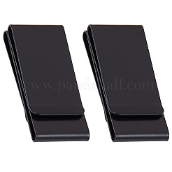 2Pcs Stainless Steel Money Clips&nbsp;AJEW-GF0013-12EB