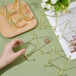 16Pcs Iron Display Easel Stands for Photo Frames&nbsp;ODIS-WA0001-02