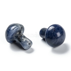 Natural Sodalite Mushroom Gua Sha Stone&nbsp;G-L570-A05