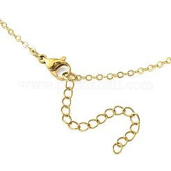 304 Stainless Steel Macrame Pouch Empty Stone Holder for Pendant Necklaces Making&nbsp;NJEW-TA00084-02