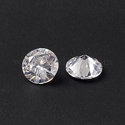 Clear Grade A Diamond Shaped Cubic Zirconia Cabochons&nbsp;X-ZIRC-M002-7mm-007