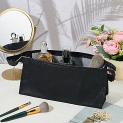Portable Travel PU Leather Toiletry Storage Bags with Zipper&nbsp;ABAG-WH20027-004A