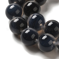 Natural Dyed & Heated Runny Agate Beads Strands&nbsp;G-K356-A02-02