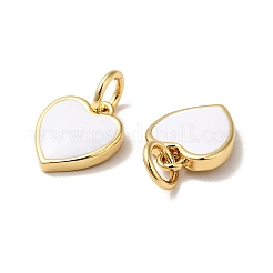Rack Plating Brass Enamel Pendants&nbsp;KK-H431-14G