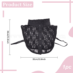 Polyester Lace Collar&nbsp;DIY-WH0430-634A