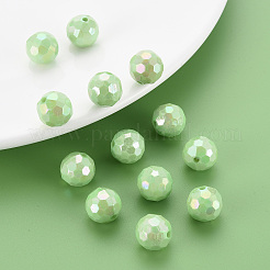 Opaque Acrylic Beads&nbsp;LS-X-TACR-S154-10F-01