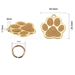 Alloy Enamel Pendants&nbsp;PALLOY-CJ0001-66-RS