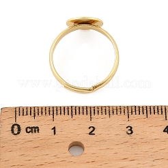 Brass Adjustable Ring Components&nbsp;KK-A272-03A-G